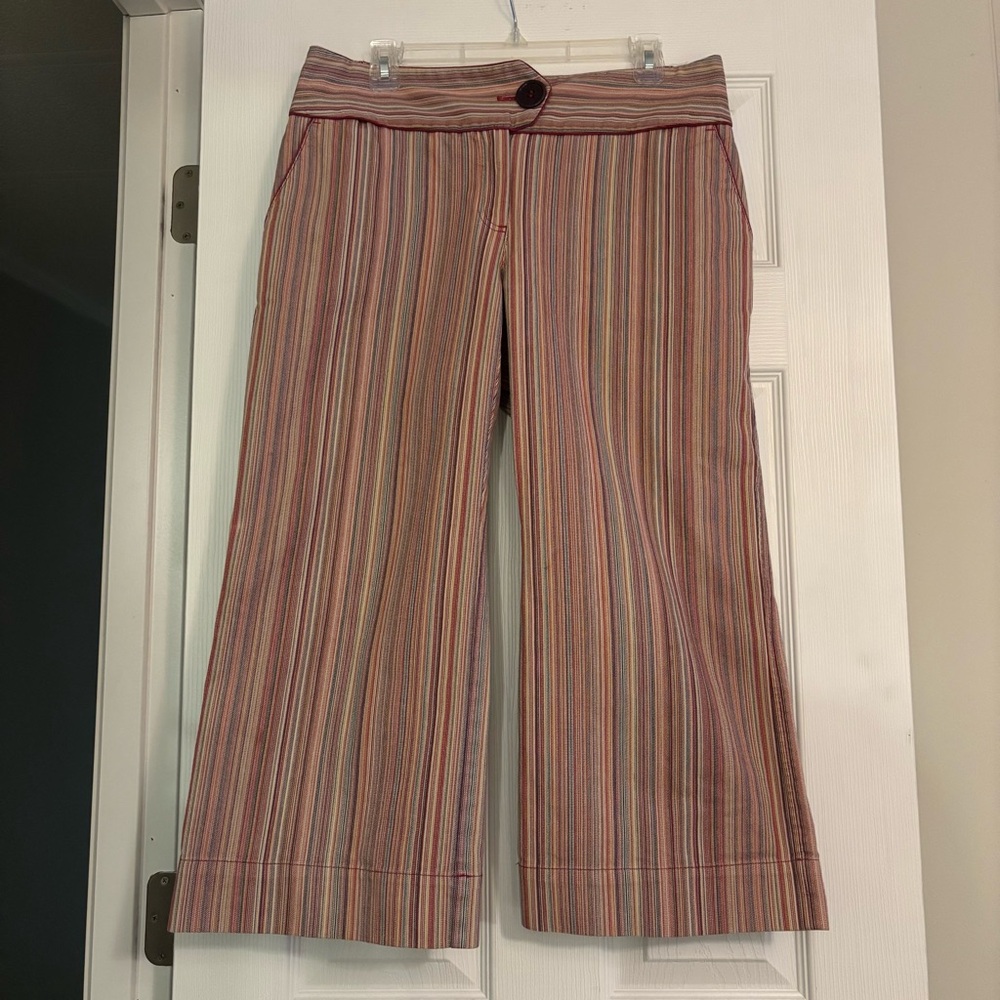 Nine West Multicolor Striped Pants